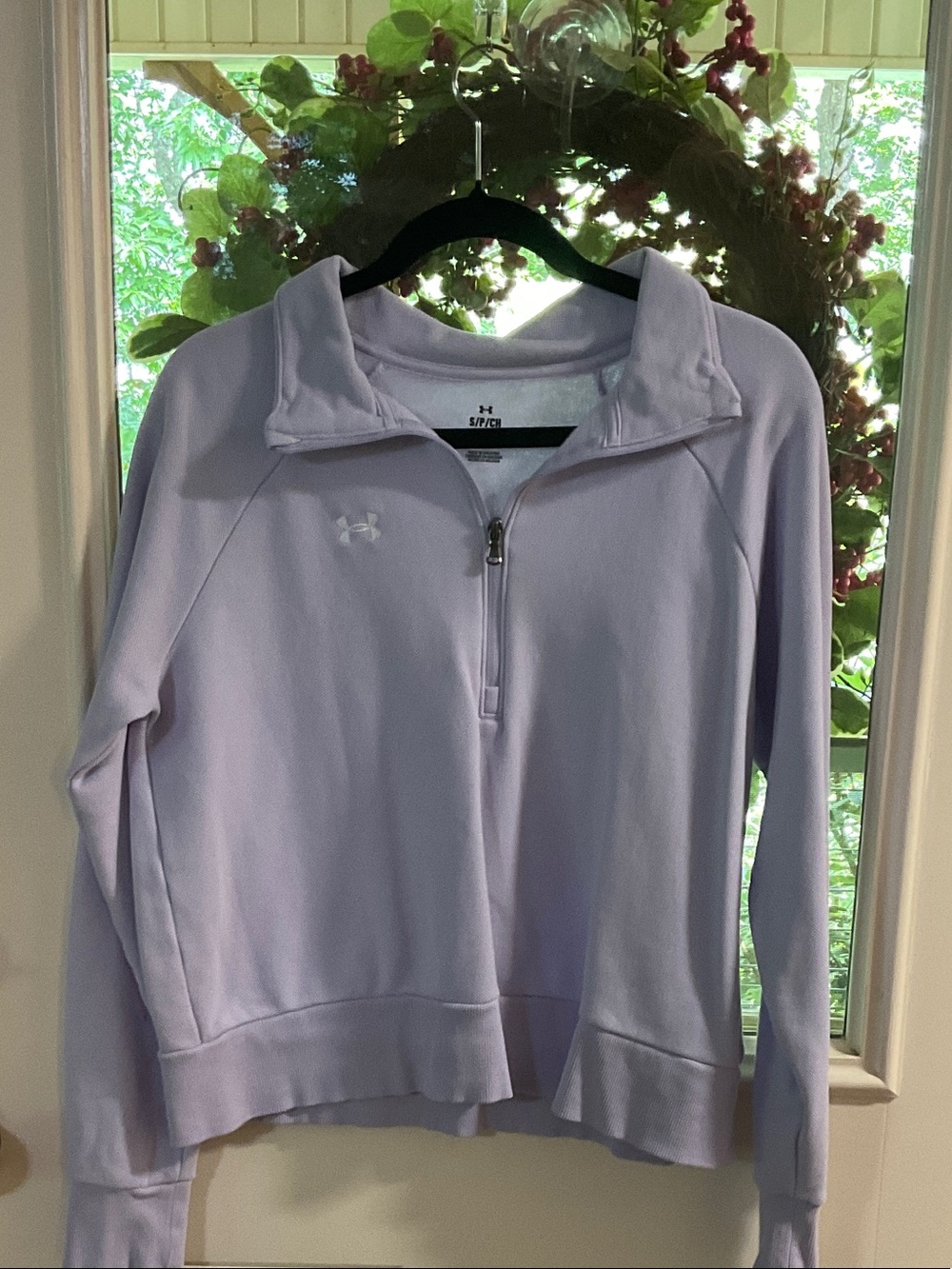 Under Armour Light Lavender Half-Zip Pullover